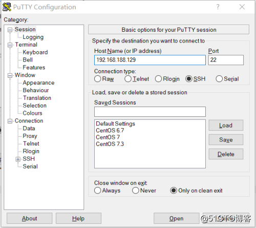 使用Puttyf分别用密码方式和密钥方式登录Linux系统