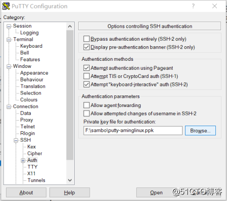 使用Puttyf分别用密码方式和密钥方式登录Linux系统