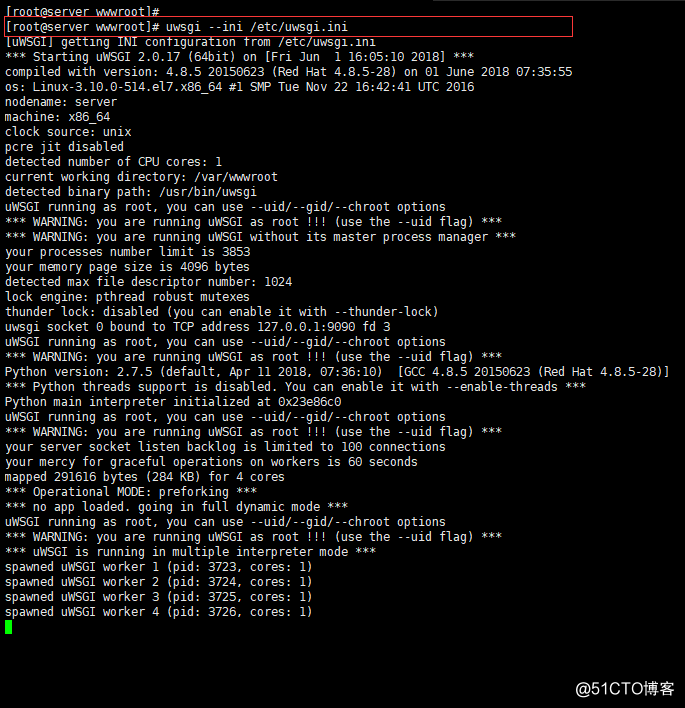 Nginx系列-7.配置Nginx使用uwsgi支持web.py框架