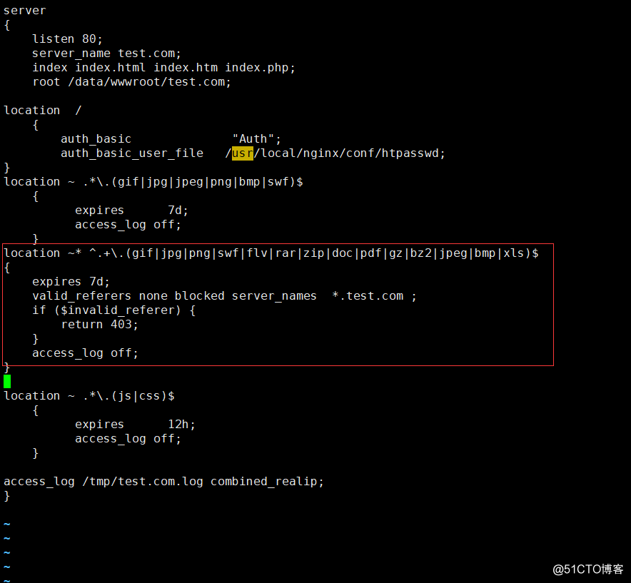 Nginx防盗链、访问控制 、解析php相关配置及Nginx代理