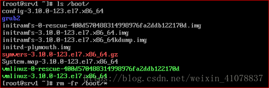 Linux7/Centos7grub配置文件及排错