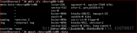 Linux7/Centos7磁盘分区、格式化及LVM管理