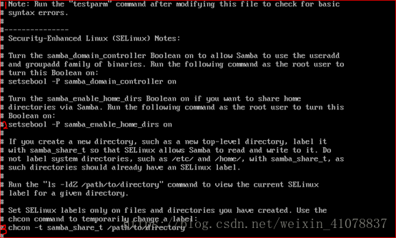 Linux7/Centos7 samba服务配置详解