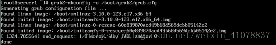Linux7/Centos7grub配置文件及排错