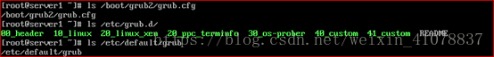 Linux7/Centos7grub配置文件及排错