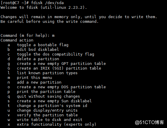 Linux中硬盘分区、文件系统