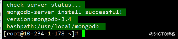 Mongodb 安装脚本（附服务器自启动）