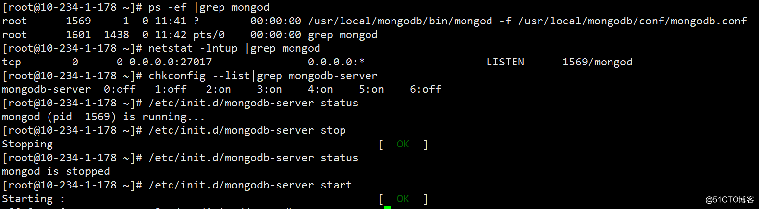 Mongodb 安装脚本（附服务器自启动）