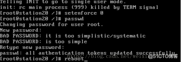Linux6/Centos6 root密码破解
