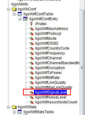 Ligowave力格微无线网桥获取SNMP OID值方法