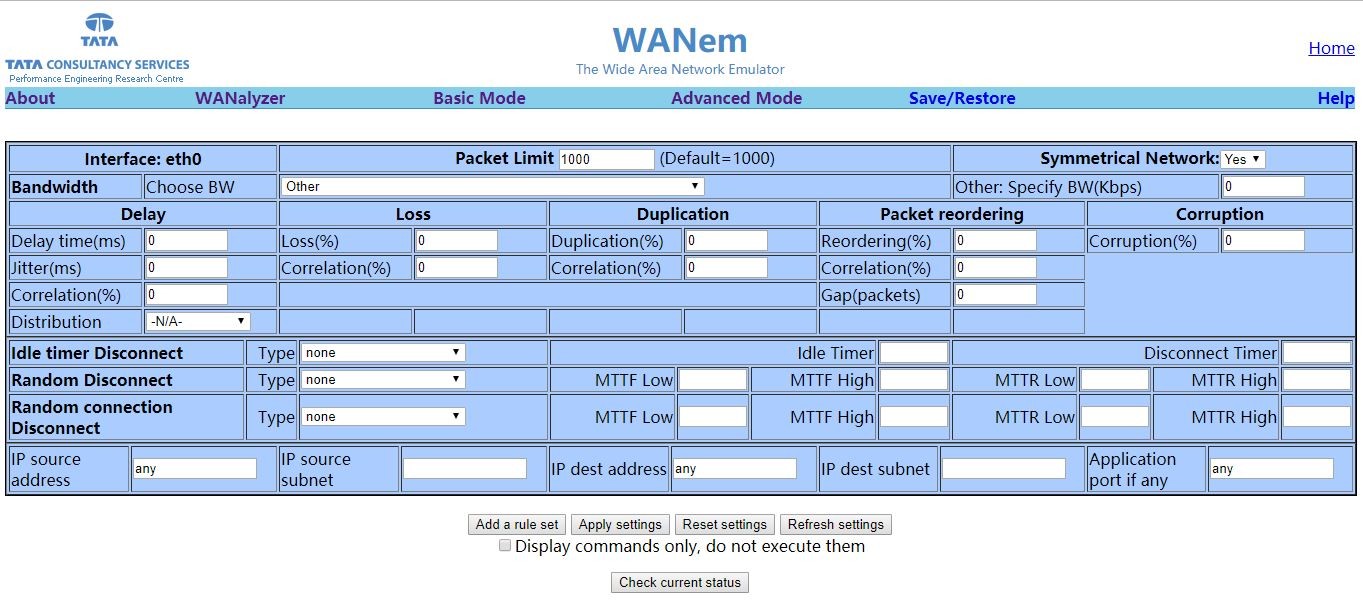 工具之广域网模拟器WANEM使用介绍