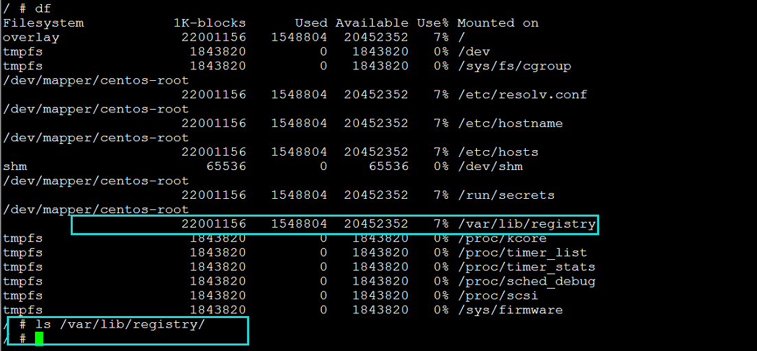 Docker  私有仓库搭建