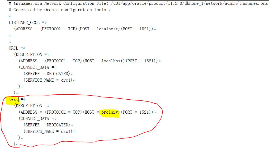 Oracle 11g R2网络侦听器实验