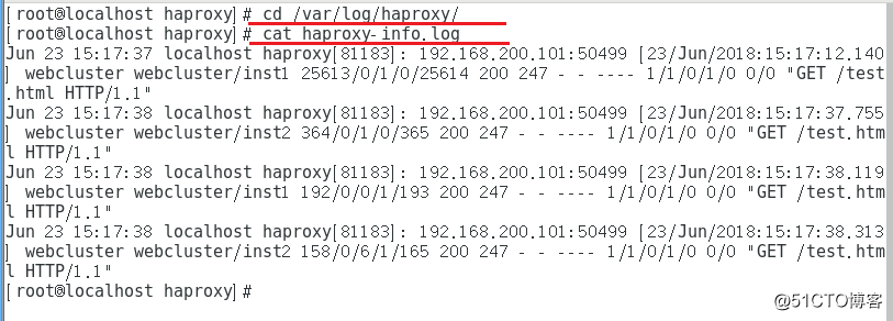 Haproxy+Nginx搭建Web群集