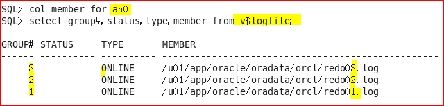 Oracle 11g 管理重做日志文件