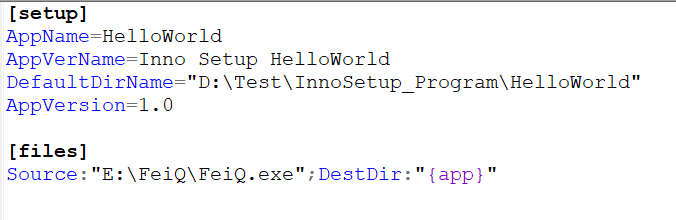 Inno Setup ：Hello World