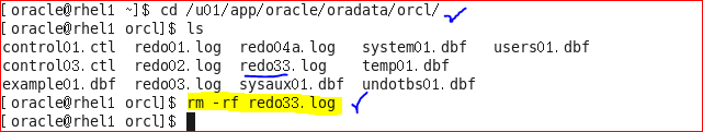 Oracle 11g 管理重做日志文件