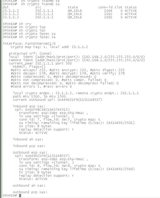 CISCO IOS  与 USG6KV IPSEC ×××