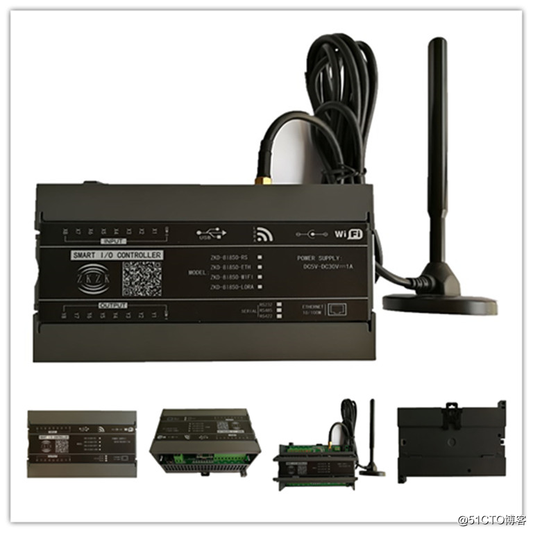 基于lora及wifi无线通信的无线PLC在物联网远程IO控制场合中的应用