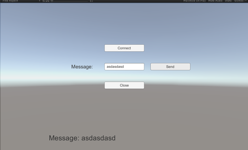 Unity中Websocket的简单使用
