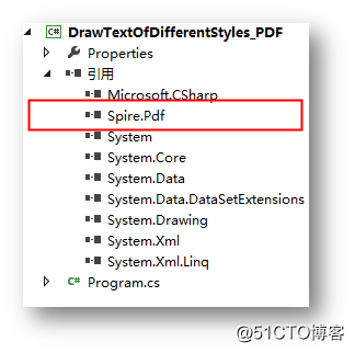 C# 如何在PDF中绘制不同风格类型的文本