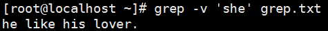 正则表达式及grep