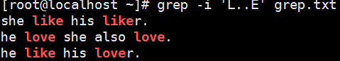 正则表达式及grep