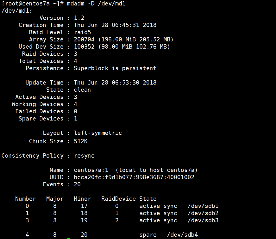 Linux磁盘管理-Raid5和LVM