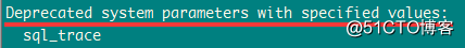 ORA-32004: obsolete or deprecated parameter(s) spe