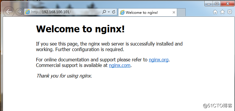 rhel6.5环境下部署nginx服务