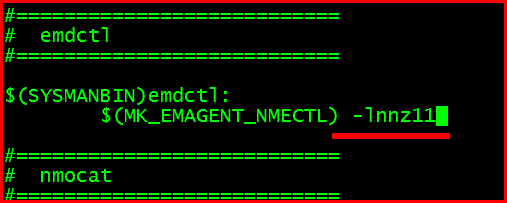 Error in invoking target ‘agent nmhs‘ of makefile