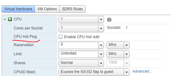 VMWARE ESXi 虚拟机的优化设置