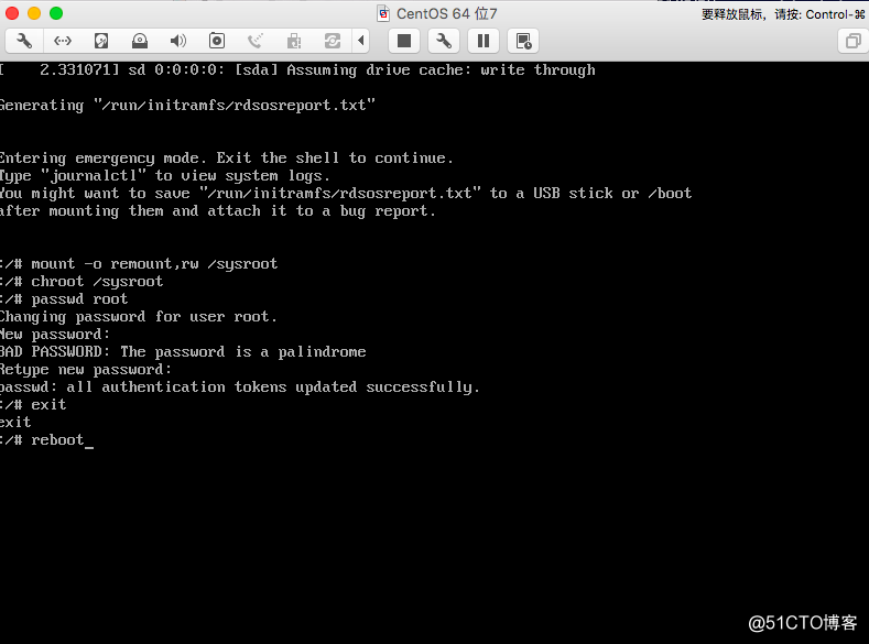 Linux基礎入門之單用戶密碼修改03