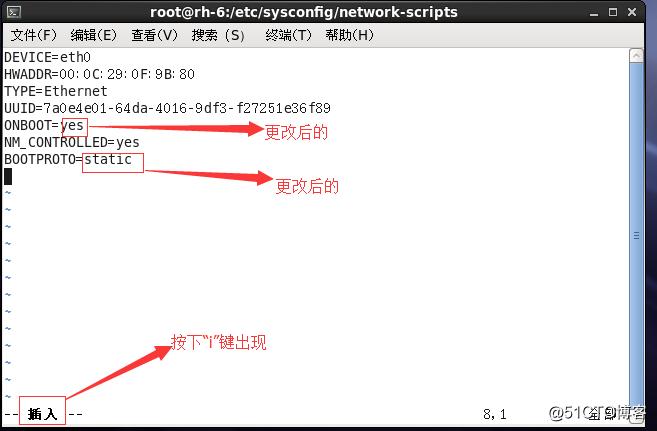 Redhat6.5版本Linux虛擬網卡配置