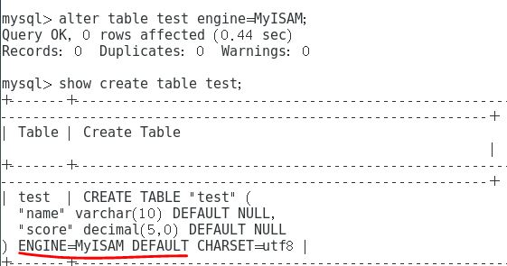 MySQL存储引擎MyISAM和InnoDB