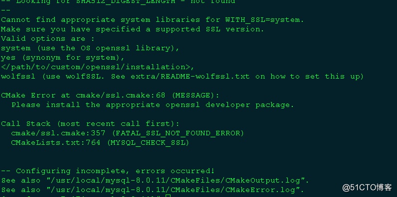 CentOS7 下源码安装MySQL 8.0.11
