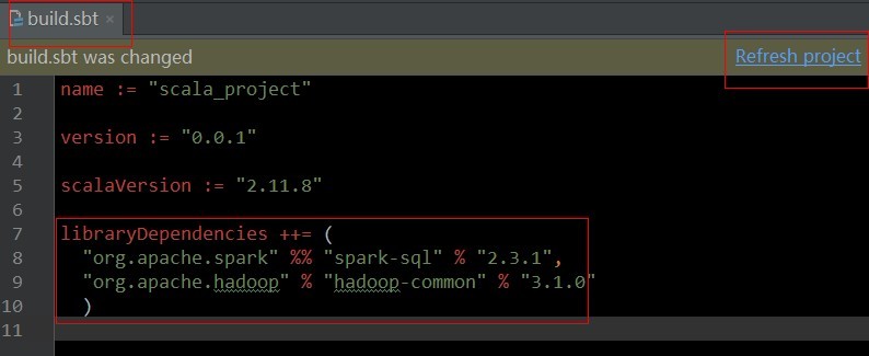IDEA中使用SBT构建SCALA项目