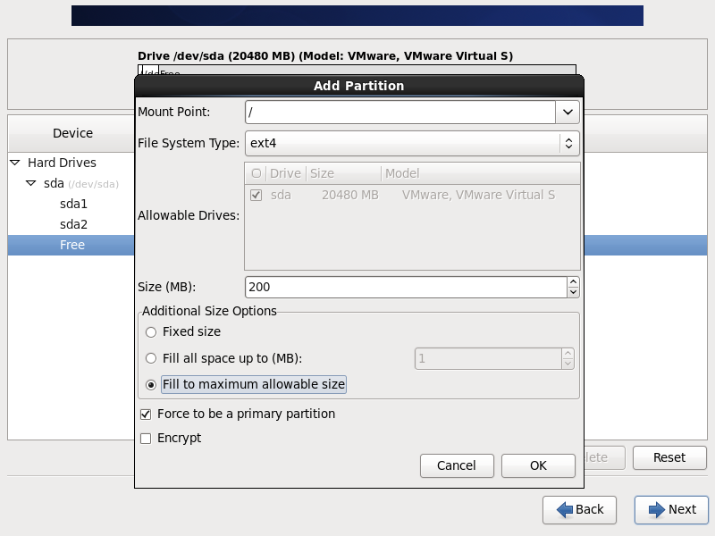 vmware安装centos6.7教程