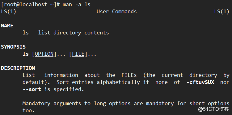 淺談Linux中男人的魅力—man