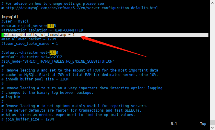 mysql-5.7.21版本一直报错ERROR 1067 (42000)！