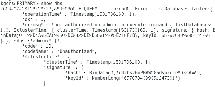 MongoDB复制集管理优化