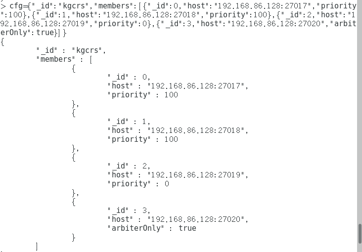 MongoDB复制集管理优化