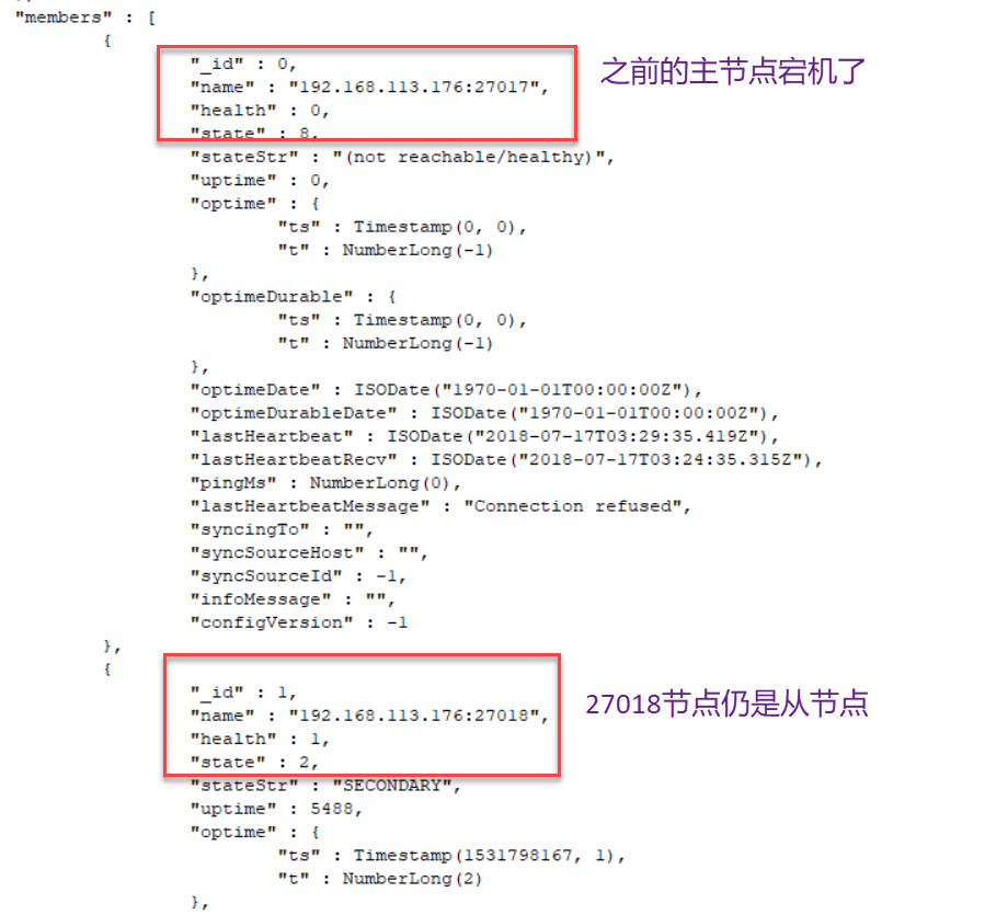 MongoDB配置复制集