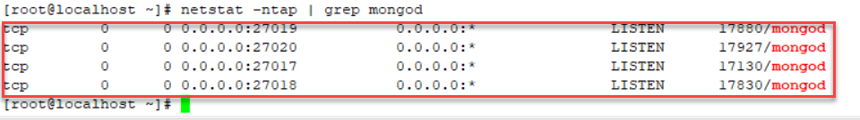 MongoDB配置复制集