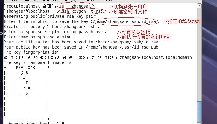 SSH远程管理，构建密钥对验证的SSH体系，设置SSH代理功能。