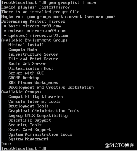 linux Centos 7.5 安裝桌面環境GNOME