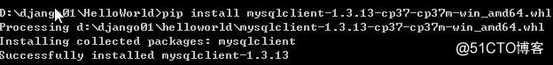 python3.7中mysqlclient安装错误的解决办法