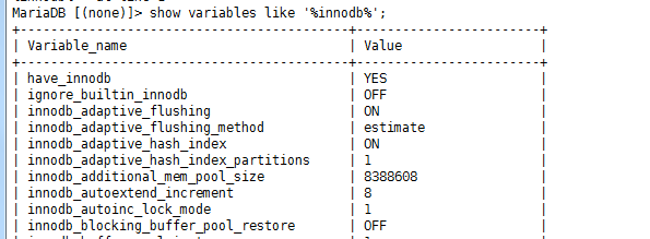 MySQL/MariaDB基础