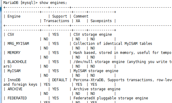 MySQL/MariaDB基础