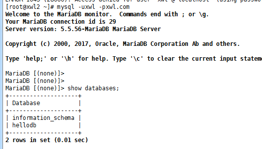 MySQL/MariaDB基础